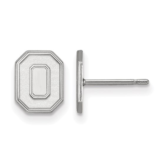 Sterling Silver Ohio State University Post Earrings Sterling Silver Ohio State University Post Earrings